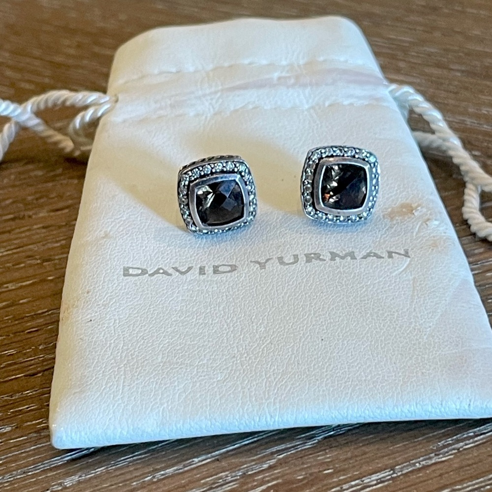 DAVID YURMAN Smokey Quartz earrings